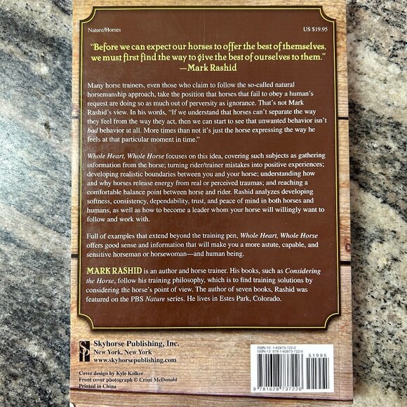 Whole Heart, Whole Horse: Building Trust Between Horse and Rider SC, Mark Rashid - Picture 2 of 6